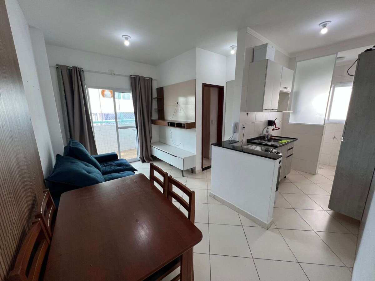  - Apartamento à venda, no Marcella em Praia Grande, Caiçara, com 1 quarto, 41m²