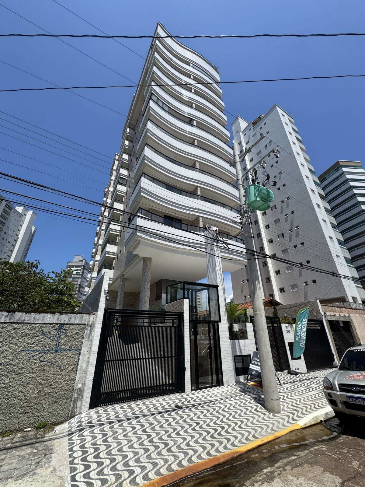 Apartamento à venda, no Teresa em Praia Grande, Caiçara, com 1 quarto, 57m² - Felipe Cardoso Corretor de Imóveis em Praia Grande