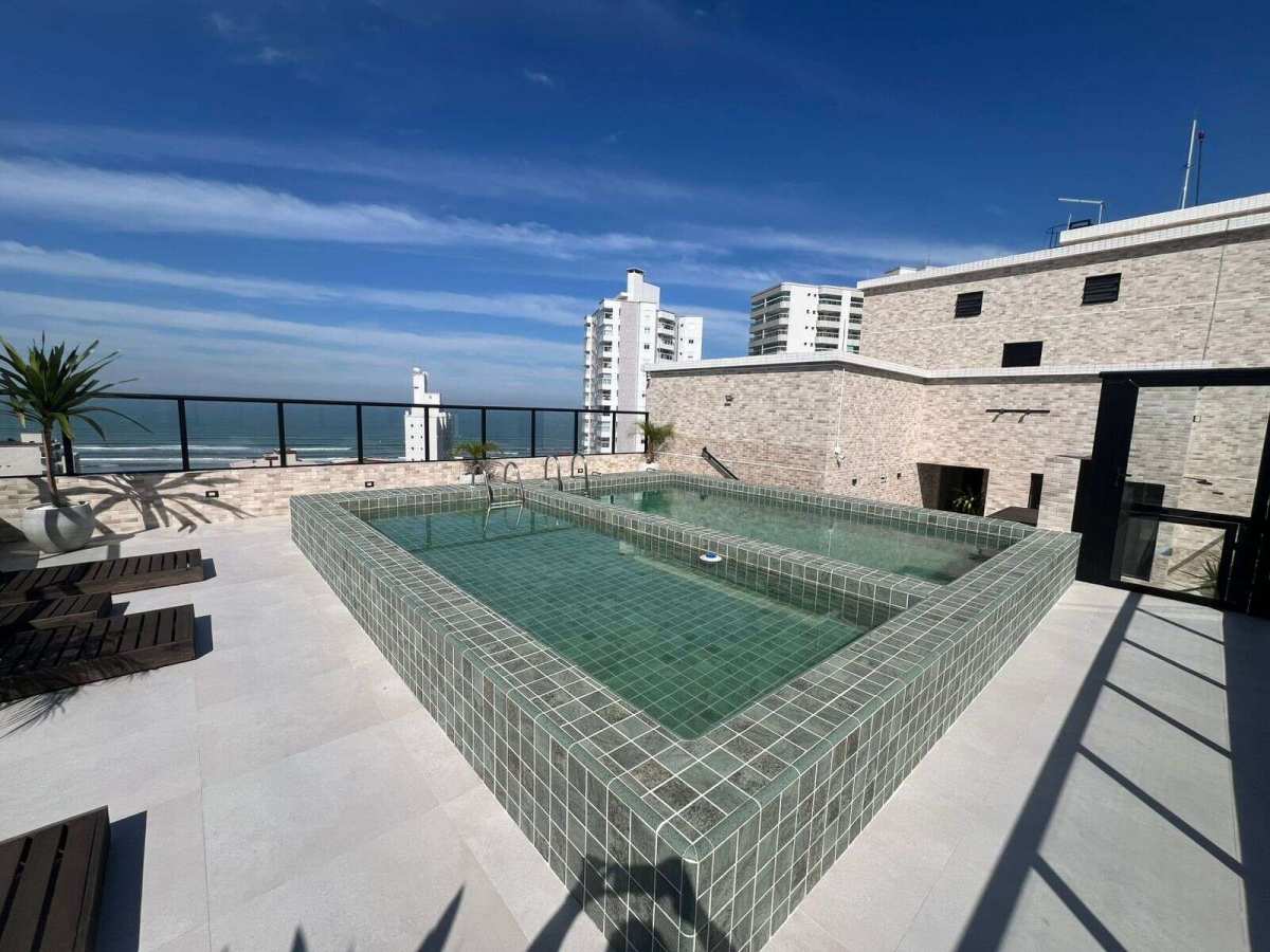  - Apartamento à venda, no Teresa em Praia Grande, Caiçara, com 1 quarto, 57m²