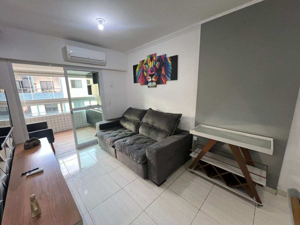  - Apartamento à venda, no PRAIA DO ESPELHO em Praia Grande, Canto do Forte, com 2 quartos, 72m²