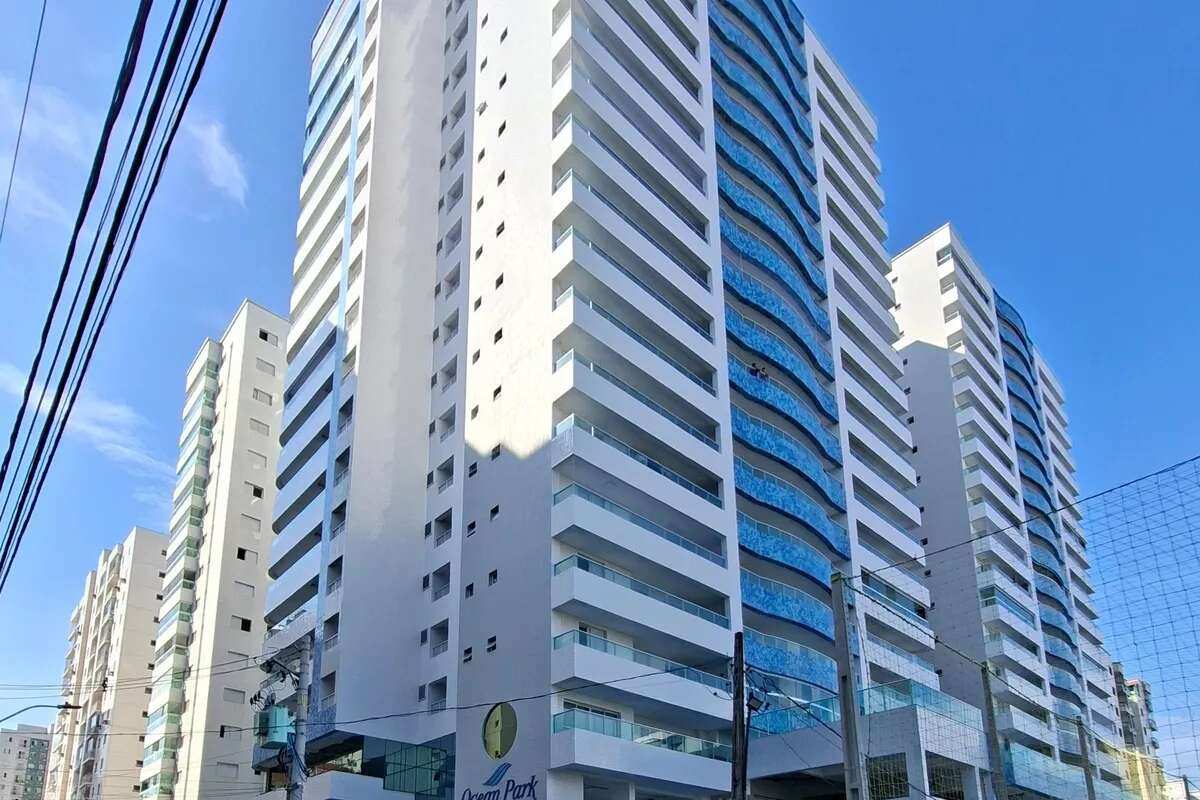 Apartamento à venda com 2 quartos - ocian,Praia Grande
